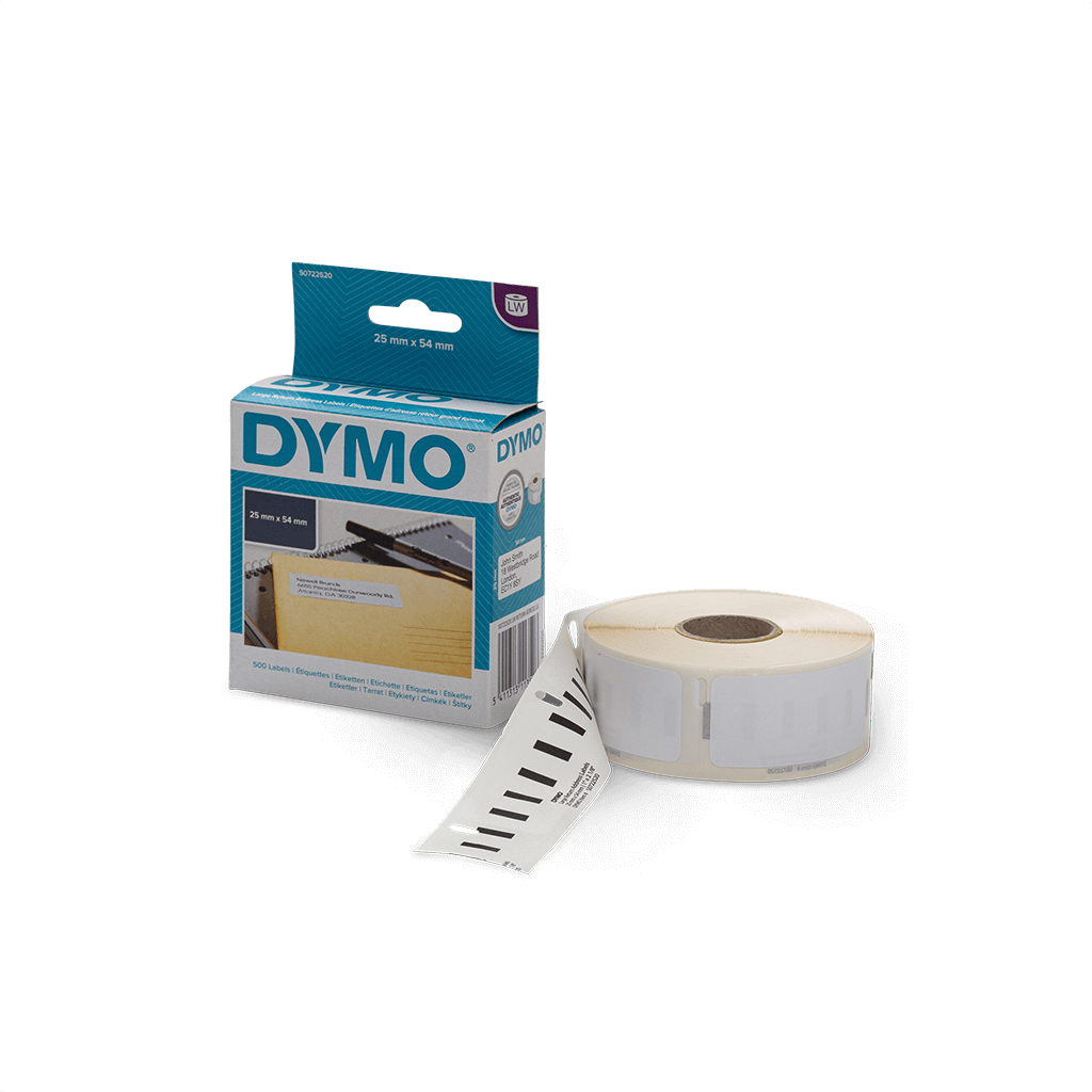 Dymo Barcode Labels 54mm x 25mm (500 Labels)-Barcode scanners, printers and labels-Gorilla Lab | Shopify Experts